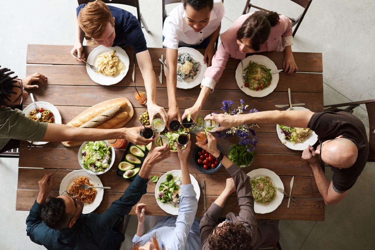 Almuerzo de grupo